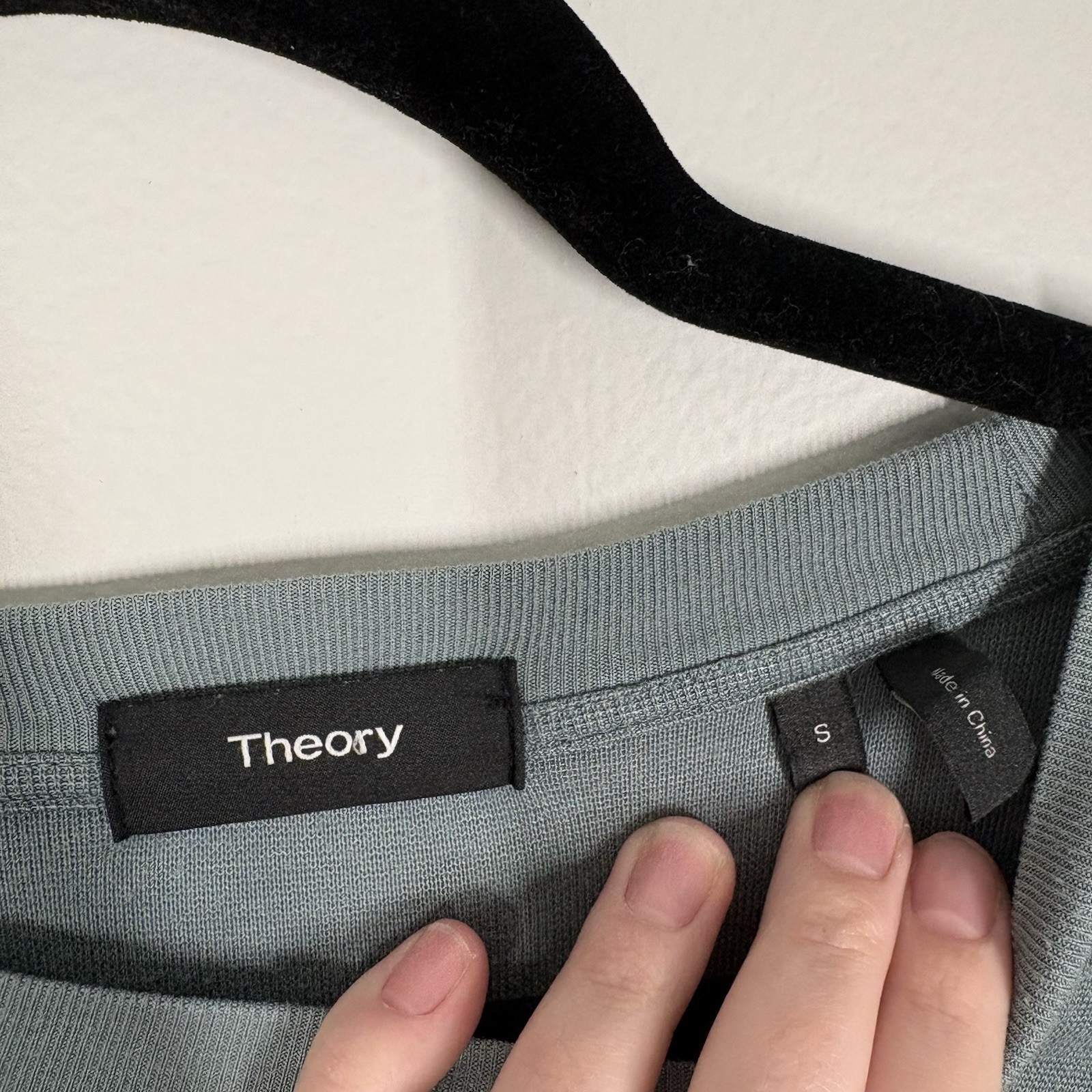 Theory Men Size S Trooper Basic Crew Neck Pullove… - image 6