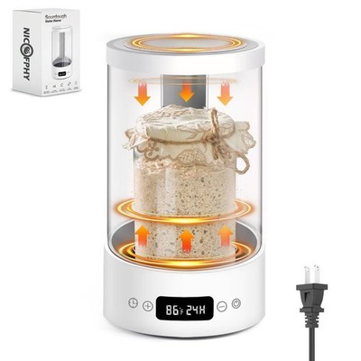 Sourdough Starter Warmer Home Incubator - Upgraded Sour Dough Warmer with Dou...