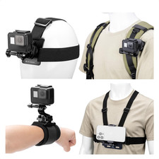 Action Camera Accessories Set for Gopro Hero 13-4 Mission 1 Pro