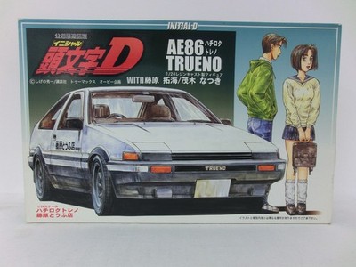 Plastik Modellbausatz 1/24 AE86 Trueno Fujiwara Tofu Shop MIT Takumi...