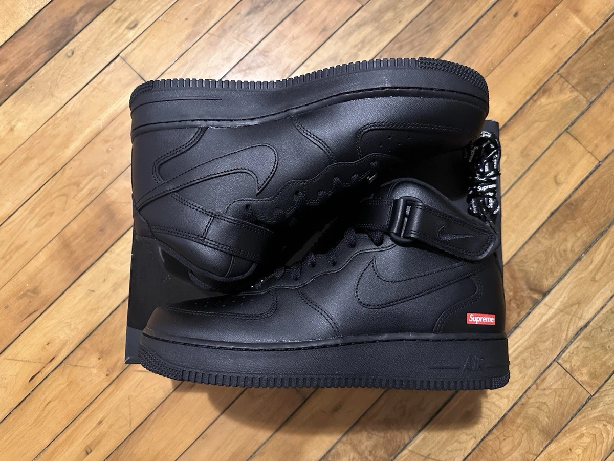 Las mejores ofertas en Nike Supreme x Air Force 1 Mid Box Logo