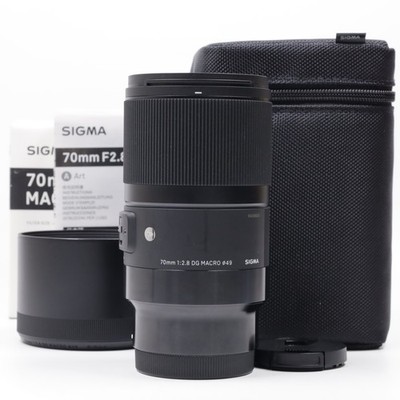 SIGMA Art 70mm F2.8 DG Macro for Sony E Mount [Near Mint] #7324LJ