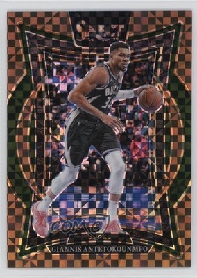 2024 Select Concourse Bronze Checker Prizm 30/49 Giannis Antetokounmpo #43 hs9