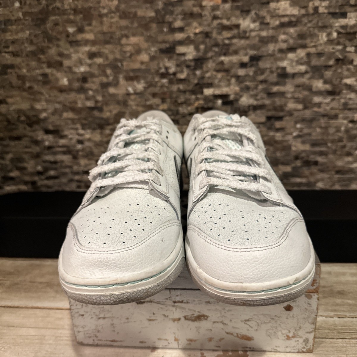 Nike Dunk Low‎ Retro SE Shoes HQ3619-121 Men’s Sz 10 NEW The Nike Dunk Low Retro SE in “Summit White & Metallic  main image 4