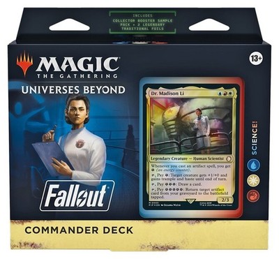 fallout set booster box Wizards of the Coast Magic: The Gathering Fallout Collector Booster Pack  for sale online