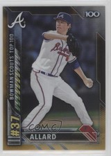 2016 Bowman Scouts' Top 100 Gold Refractor 4/50 Kolby Allard #BTP-37 y8h