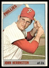 1966 Topps John Herrnstein #304 Philadelphia Phillies
