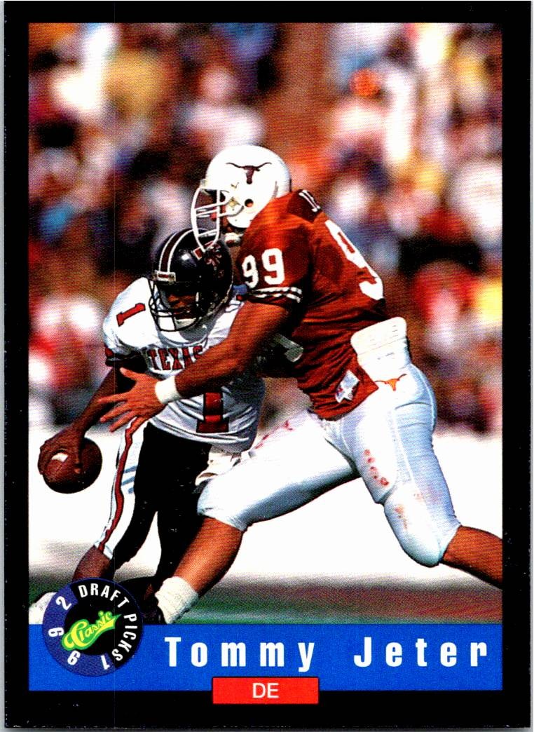 Tommy Jeter - NFL - 1992 Classic Draft Picks 75 [EX]