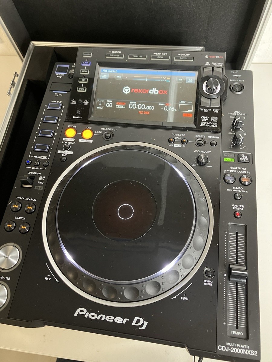 2台セットPioneer CDJ-2000nexus Pioneer CDJ2000NXS2 Professional Multi Audio Player for sale