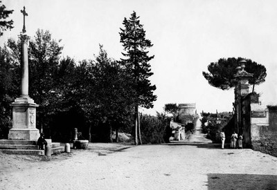 Rome Catacombs Of San Sebastiano On The Ancient Appia Way 1910 OLD PHOTO