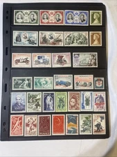 Lot of new and used stamps from all over the world mostly  are off paper.