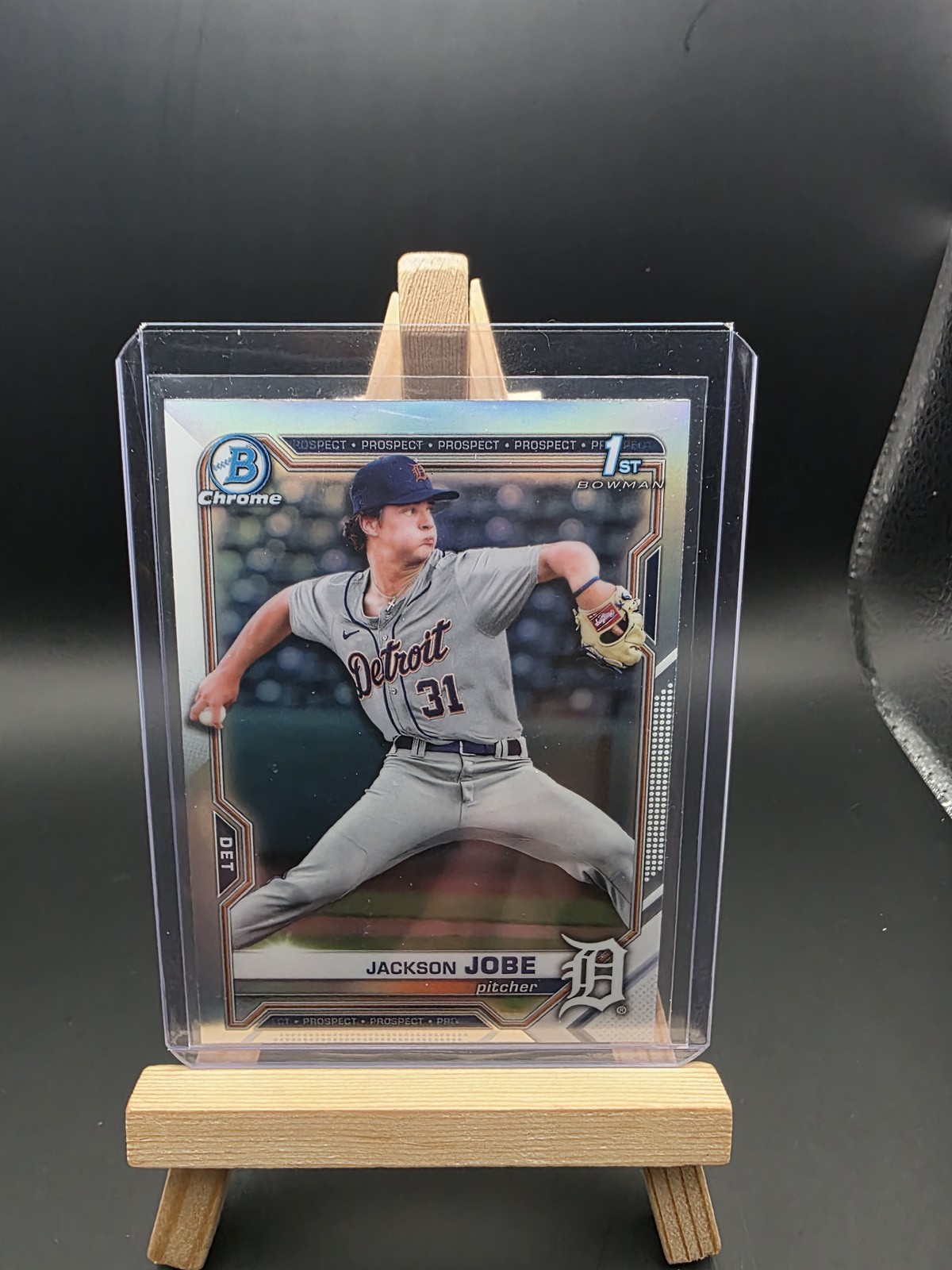 2021 Bowman Draft #BDC-69 Jackson Jobe 1st Chrome Refractor