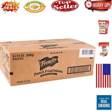 Crispy Fried Onions - 24oz Pack of 6