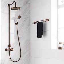 Flova LIBERTY exposed thermostatic shower Oil Rubbed Bronze - LITSKIT-ORB