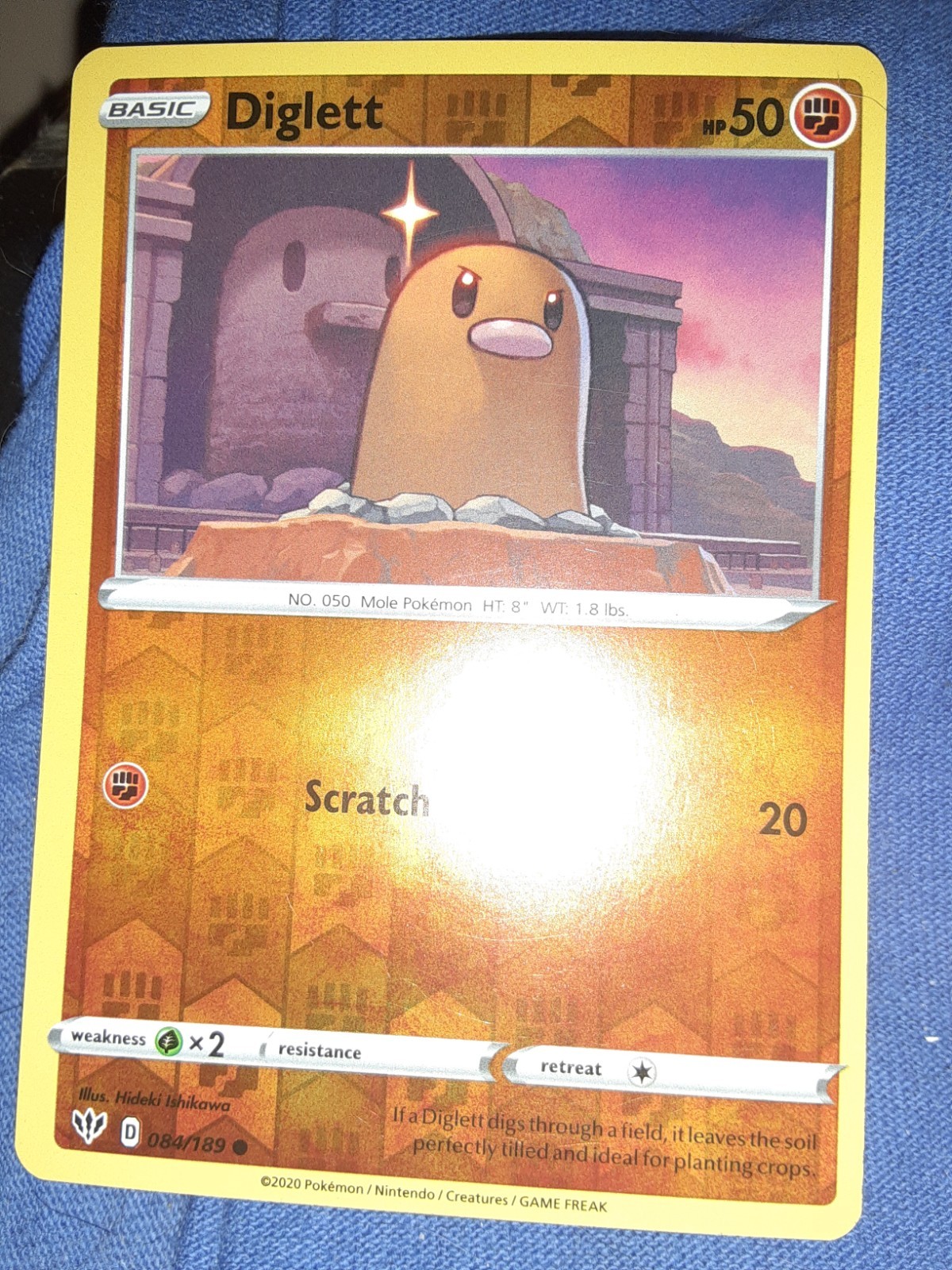 pokemon rev holo diglett