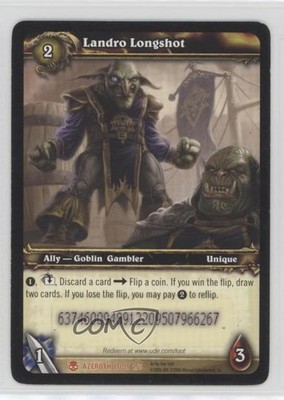 2006 World of Warcraft TCG: Heroes Azeroth Landro Longshot #1