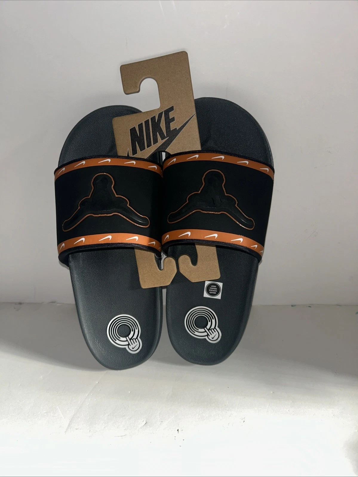 Sandali Texas Longhorns NIKE Off Court Slide neri DD0550 001 da uomo taglia 9