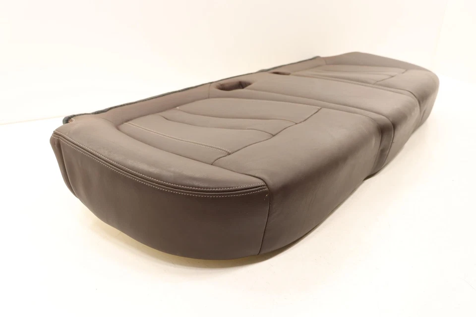 2014 - 2018 BMW X5 F15 REAR SEAT LOWER LEATHER CUSHION COVER OEM BROWN_NAMY - Image 3 of 4