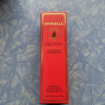 Spongelle Sugar Dahlia Infused Hand Cream Lotion Body Crème 2 Oz /57g NEW In Box
