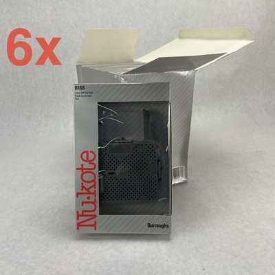 New Nukote B168 Correctable Typewriter Ribbon For Canon Lot of 6
