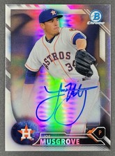 2016 Bowman Chrome - Joe Musgrove Prospects Refractor AUTO  /499