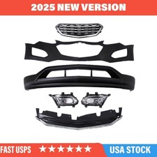 For Chevy Chevrolet Equinox 2016 2017 Front Bumper Cover Grille Assembly Set