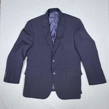 Jos. A. Bank 1905 Tailored Fit Navy Blue Blazer Sport Coat Mens 40R