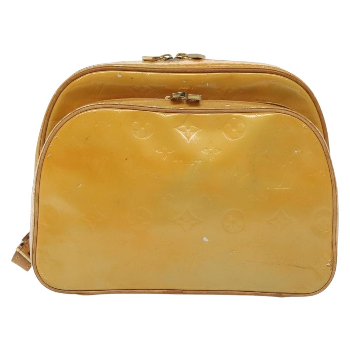 LOUIS VUITTON Monogram Vernis Marley Backpack Gris M91038 LV  display picture 1
