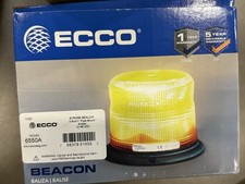 Ecco 6550a - Amber Emergency Beacon Strobe Light - 12 Volt - Security