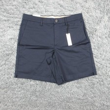 Banana Republic Shorts Mens 30 Blue Chino Slim Core Temp Stretch 29x7.5 NWT