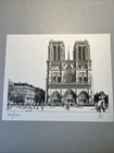 JC Servais - 2 beaux et grands Ex Libris N° Signés - NOTRE DAME DE PARIS - BD