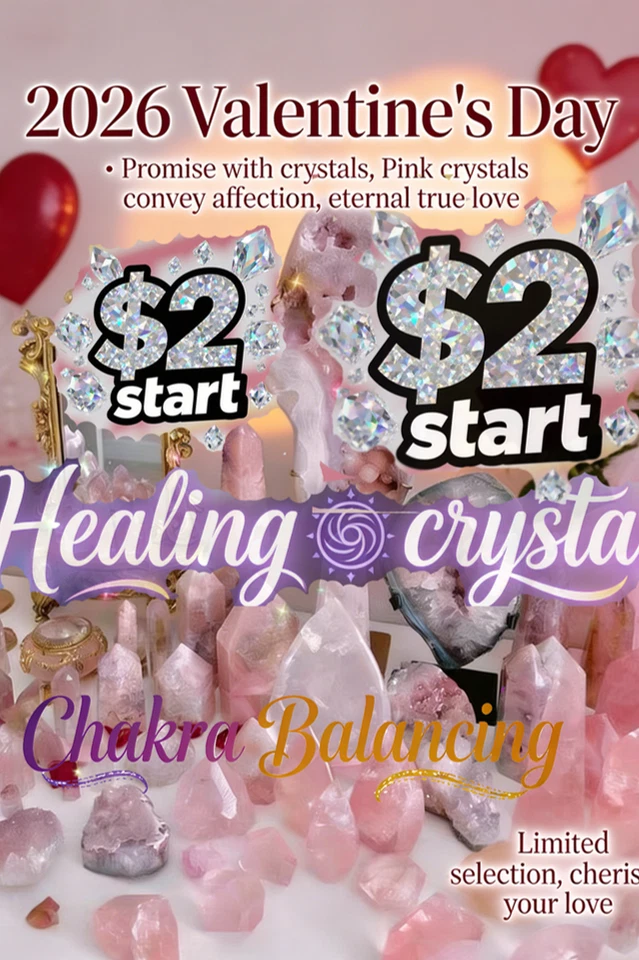 DENA  🔥CRAZY $2 AUCTION 🎉 FREE shipping CRYSTAL live show !!!