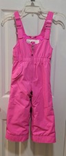 Obermeyer Pink Toddler Size 4 "I Grow" Overall Snow Bib Snow Ski Pants