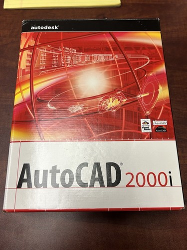 AutoCAD 2000i Autodesk Complete 2-CDs Guide Book Serial # CD Key UUnused - Picture 3 of 12