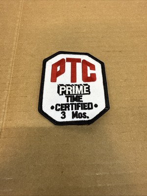 Vintage Retro Trucking Prime Time Certified PTC Springfield Driver's Patch