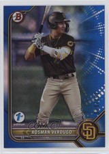 2022 Bowman Draft 1st Edition Blue Foil 29/150 Rosman Verdugo #BD-161 0su2