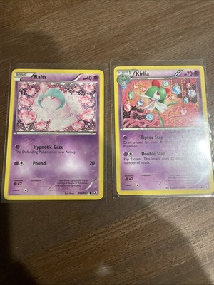 Pokemon Ralts & Kirlia Radiant Collection RC8 & RC9 LP-NM