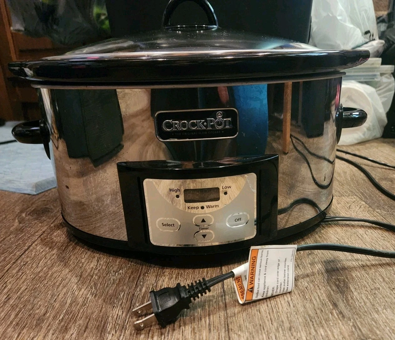 Crock Pot Slow Cooker 6 Quart