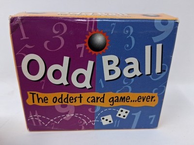 Oddball The Oddest Card Game Awesome Games Complete Set Vintage 1996 RARE HTF