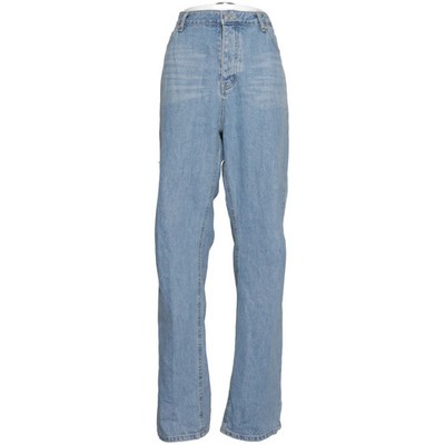 The Frankie Shop, Jeans, Größe: L, Blau, Einfarbig, Denim, Damen #l6n