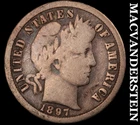 1897-O Barber Dime - Scarce  Key Date  No Reserve  #J9753