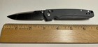 Benchmade - 485 Valet Knife, Drop-Point Blade, Plain Edge, Gray G10 Handle, used — photo 1