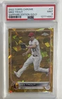 2022 Topps Chrome Sapphire Mike Trout Gold 35/50 PSA 9!