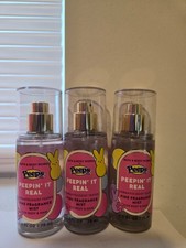 Bath And Body Works Peeps Peepin' It Real Fine Fragrance Mist Travel Size X3
