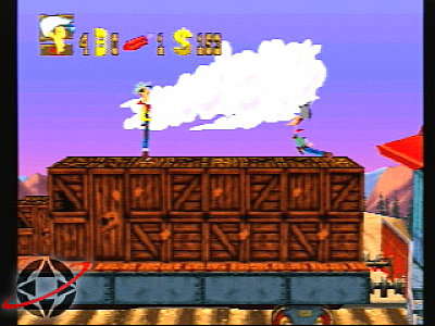 Lucky Luke (Sony PlayStation 1, 1998)