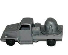 Army Military Vehicle, Load For Marx 6" Flat Car, Old Reproduction, Search Light
