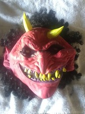 Latex Rubber Scary Head Mask Halloween Cosplay Masquerade Party Costume