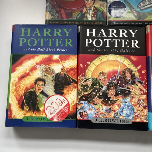 Harry Potter Complete Hardcover Set 1-7 J K Rowling Bloomsbury Raincoast Edition - Picture 9 of 18