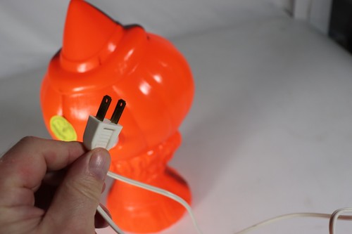 vtg 1969 Empire Halloween Blow Mold 14" Pumpkin Witch (b3) - Picture 5 of 11