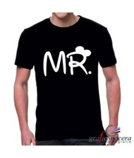 T-shirt MR topolino  bianca o nera idea regalo ragazzo